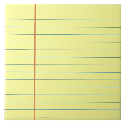 Legal Pad Patroon Tegeltje (Voorkant)