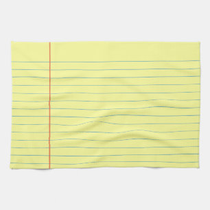 Legal Pad Patroon Theedoek