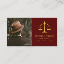 Legal Professional Graduation Party Name Card Visitekaartje