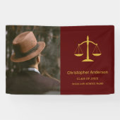 Legal Professional Graduation Party Spandoek (Horizontaal)