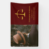 Legal Professional Graduation Party Spandoek (Verticaal)