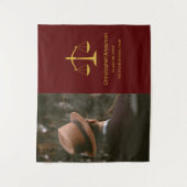 Legal Professional Graduation Party Wandkleed (Voorkant)