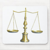Legal Scales Mousepad Muismat (Voorkant)