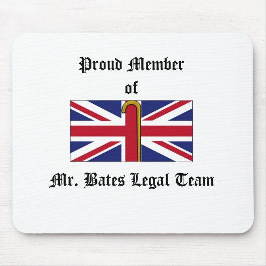 LegalBates mousepad Muismat (Voorkant)