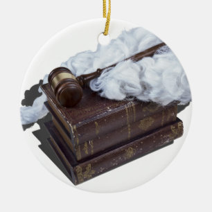 LegalBooksRechterWigGavel042113.png Keramisch Ornament