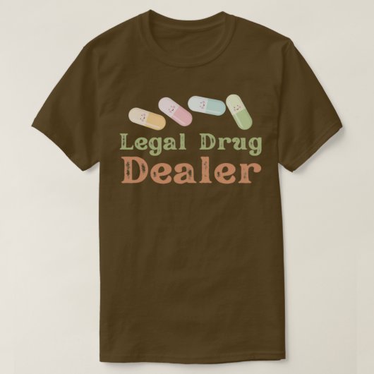 legale drugdealer 2 t-shirt (Design voorkant)