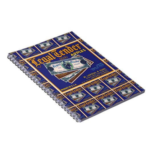 Legale inschrijver Apples multi-print Notitieboek (Rechterzijde)