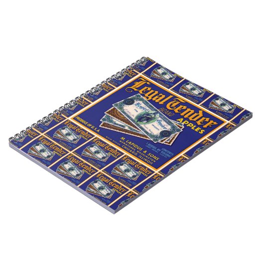 Legale inschrijver Apples multi-print Notitieboek (Linkerzijde)