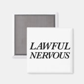 Legale Nervous Quest uitlijning Magneet (Voorkant / Achterkant)