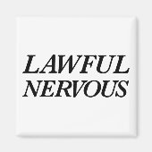 Legale Nervous Quest uitlijning Magneet (Voorkant)