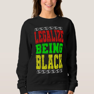 Legaliseer Being Black History Maand Afrikaans-Ame Trui