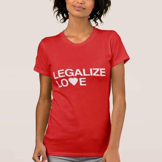 LEGALISEER DE LIEFDE T-SHIRT (Voorkant)