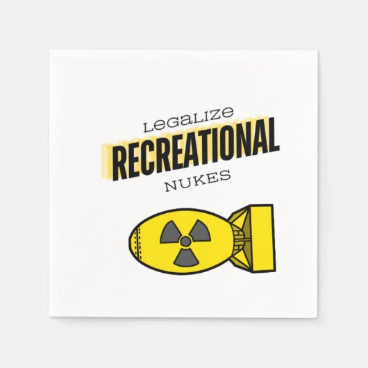 Legaliseer het allemaal servet (Voorkant)