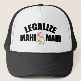 Legaliseren Mahi Mahi Vis Legalisatie van Mahi Mah Trucker Pet