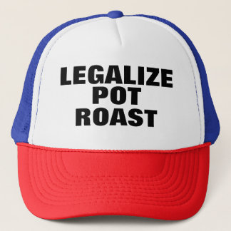 Legaliseren Pot Roast Trucker Hat Pet