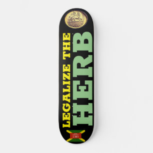 LEGALISEREN VAN HET HERB Skateboard