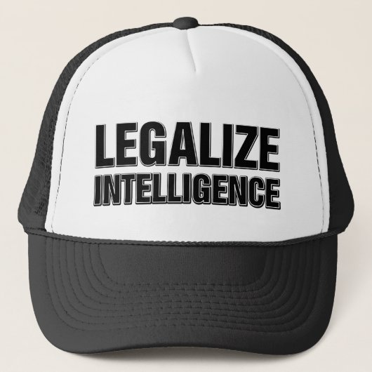 Legaliseren van informatie trucker pet (Voorkant)