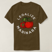 Legaliseren van onze marinier Tomato Sauce-kleding T-shirt (Design voorkant)