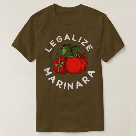 Legaliseren van onze marinier Tomato Sauce-kleding T-shirt (Design voorkant)