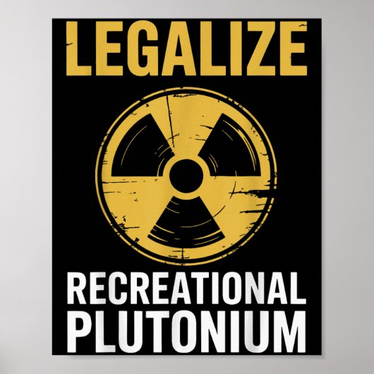 Legaliseren van recreatief plutonium _2 poster (Voorkant)
