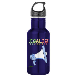 "LEGALIZE FREE SPEECH" WATERFLES