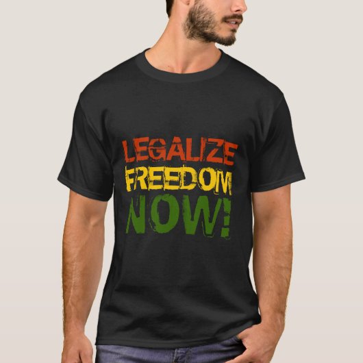 LEGALIZE FREEDOM T-SHIRT (Voorkant)