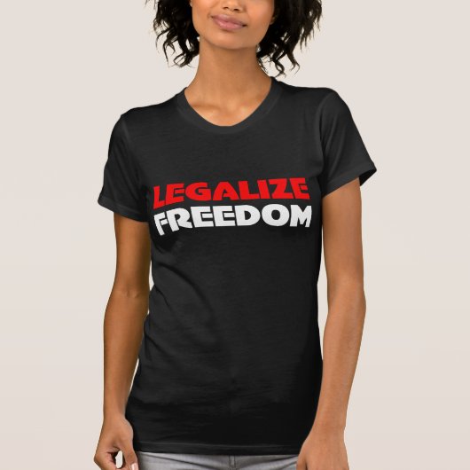 Legalize FreedomT-Shirt T-shirt (Voorkant)