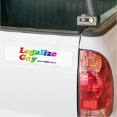 Legalize Gay Bumpersticker (Op Truck)