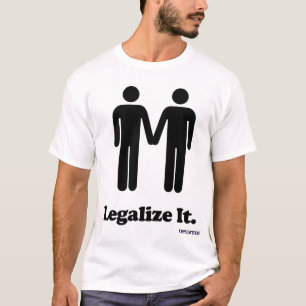 Legalize Gay Mannen Marriage T-shirt