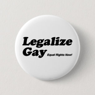 Legalize Gay Ronde Button 5,7 Cm