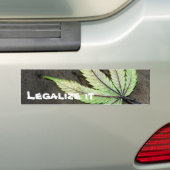 Legalize it-Bumpersticker Bumpersticker (Op auto)