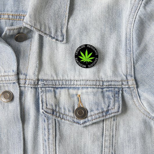 Legalize It Ronde Button 3,2 Cm (In situ)