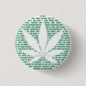 Legalize It Ronde Button 3,2 Cm (Voorkant)