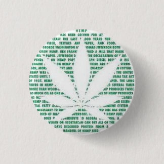 Legalize It Ronde Button 3,2 Cm