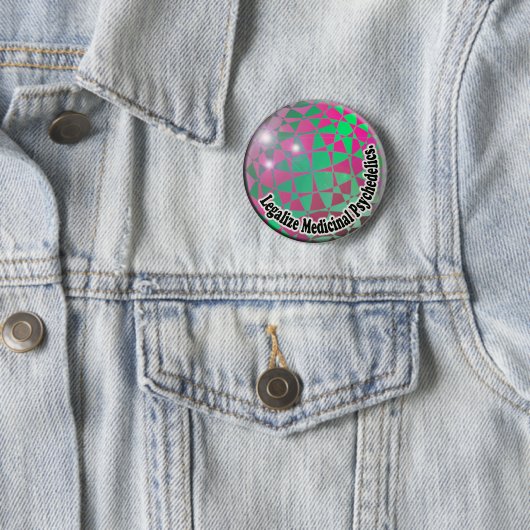 Legalize Medicinal Psychedelics Button (In situ)