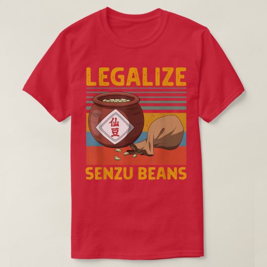 Legalize Senzu Beans Design T-shirt (Design voorkant)