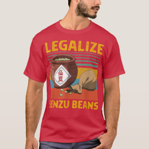 Legalize Senzu Beans Design T-shirt