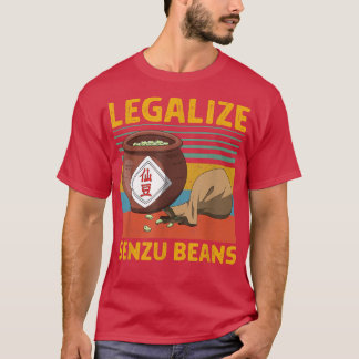 Legalize Senzu Beans Design T-shirt
