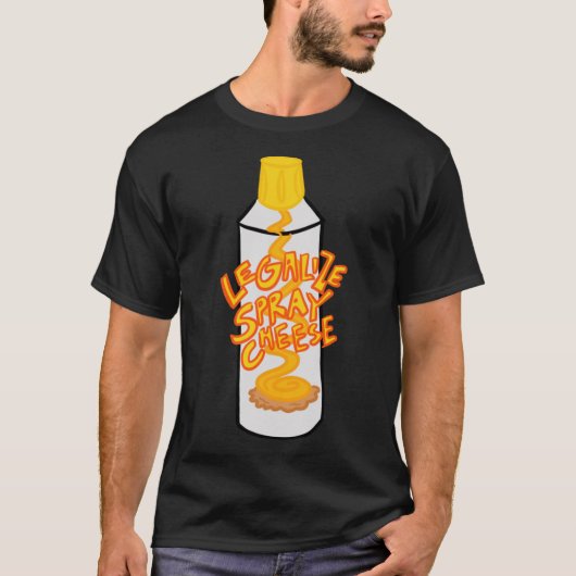 Legalize spray kaas Classic T-Shirt (Voorkant)