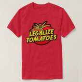 Legalize Tomaten Tomato T-shirt (Design voorkant)