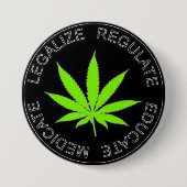 Legalize Weed Button (Voorkant)