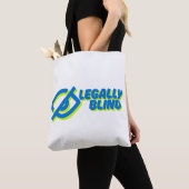 Legally Blind - Symbolisch bewustzijn Tote Bag (Dichtbij)