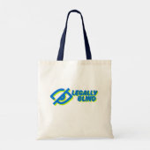 Legally Blind - Symbolisch bewustzijn Tote Bag (Achterkant)