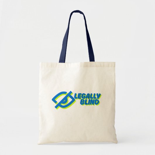 Legally Blind - Symbolisch bewustzijn Tote Bag (Voorkant)