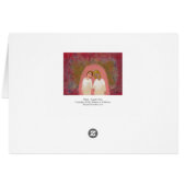 Legally Wed Lesbian gay bruiloft volkskunst schild (Achterkant Horizontaal)