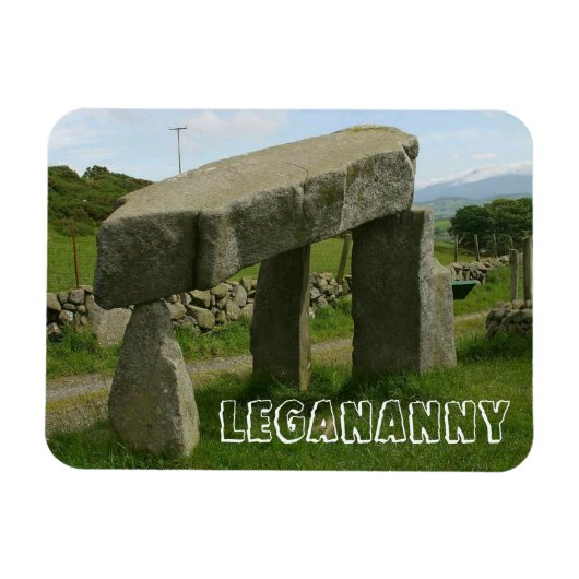 Legananny Dolmen, Megalith, Northern Ireland Magneet (Horizontaal)