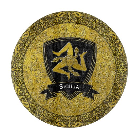 legant barokan Sicilië Snijplank (Voorkant)