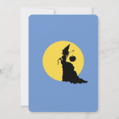 legant heks Victoriaans halloween Partij Kaart (Achterkant)