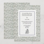  legant Indiaas huwelijk Kaart (Voorkant / Achterkant)