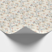 Legant Oriental Bloom – Bloempatroon Cadeaupapier (Hoek)